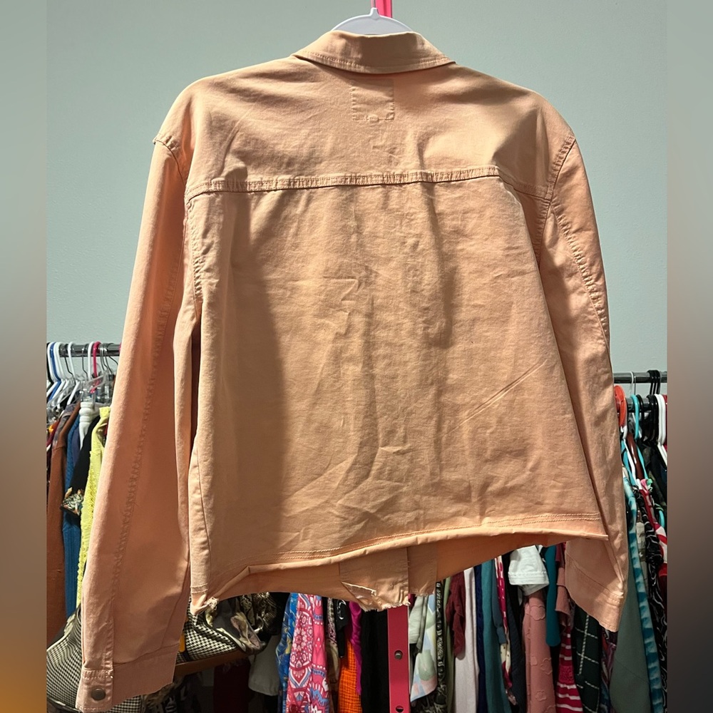 Copper Key Light Orange Utility Jacket - image 4